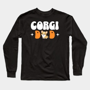 Corgi Dad Long Sleeve T-Shirt